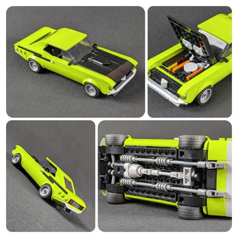 Moc Baustein Speed Champions Auto Modulares Gebäude Modell Technologie Ziegel DIY Montage Super Sportwagen Spielzeug Urlaub Geschenke