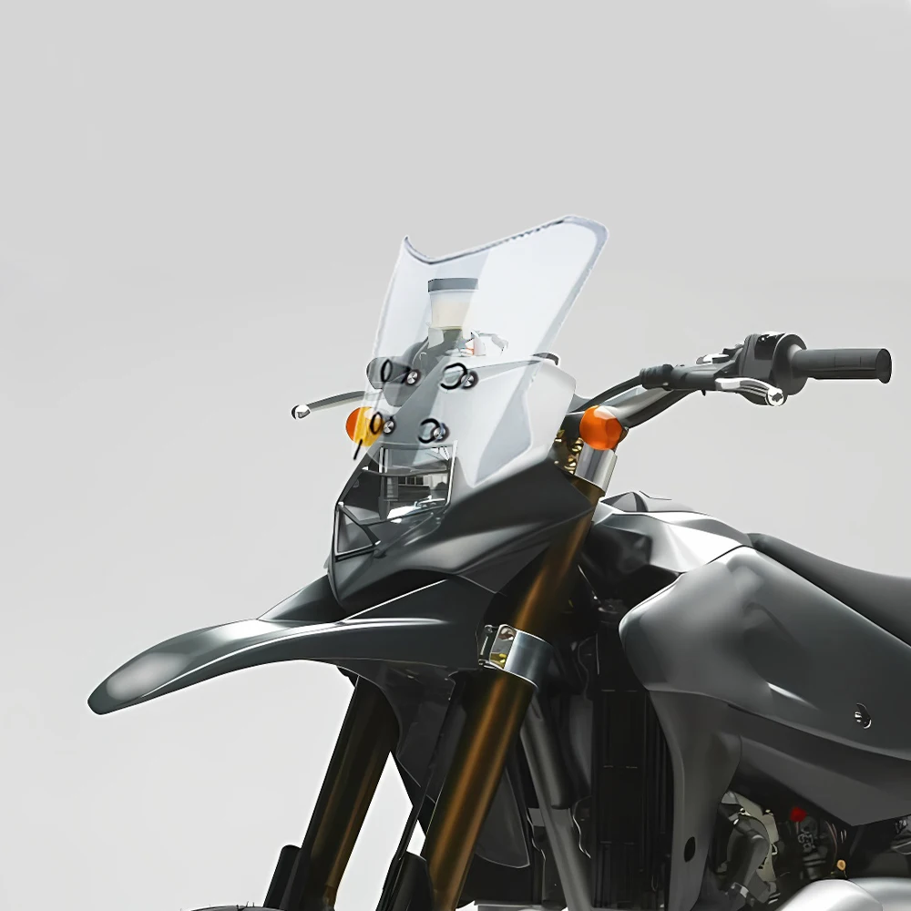 

For Husqvarna sm 610s 2000 610 2005 motorcycle adventure windshield extension style Windscreen Wind Deflector Screen