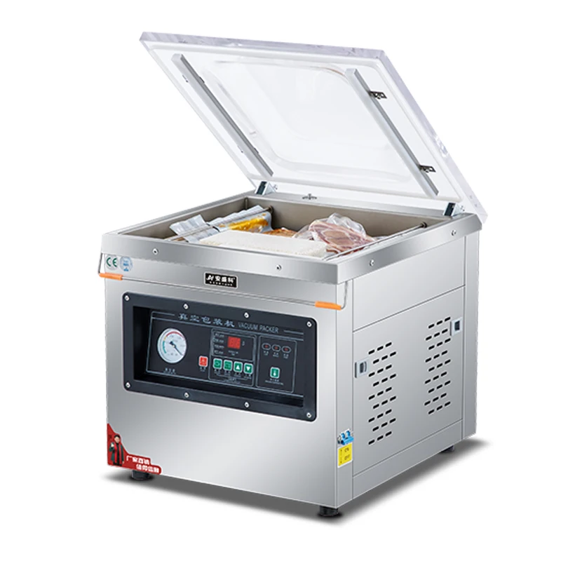 DZ400 Vacuum Packing Machine Desktop  Household Food Vacuum Packaging
