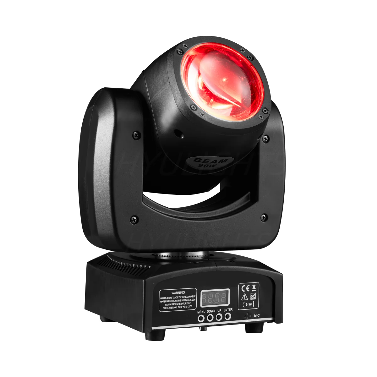 2er-Set Mini LED Moving Head Scheinwerfer 90W RGBW 4in1 Superhelle DJ DMX Steuerbare Disco Flash Strobe Wash Bühneneffekte – Detail 1