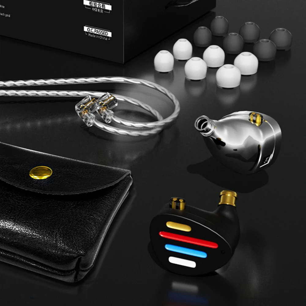 ND X12 unit HIFI headset fever ring iron wired in-ear high-quality game stage monitoring ear return