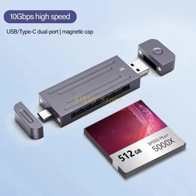 USB3.2 USB C y USB eficiente lector tarjetas CFast 2.0 para archivos multimedia grandes mejor venta