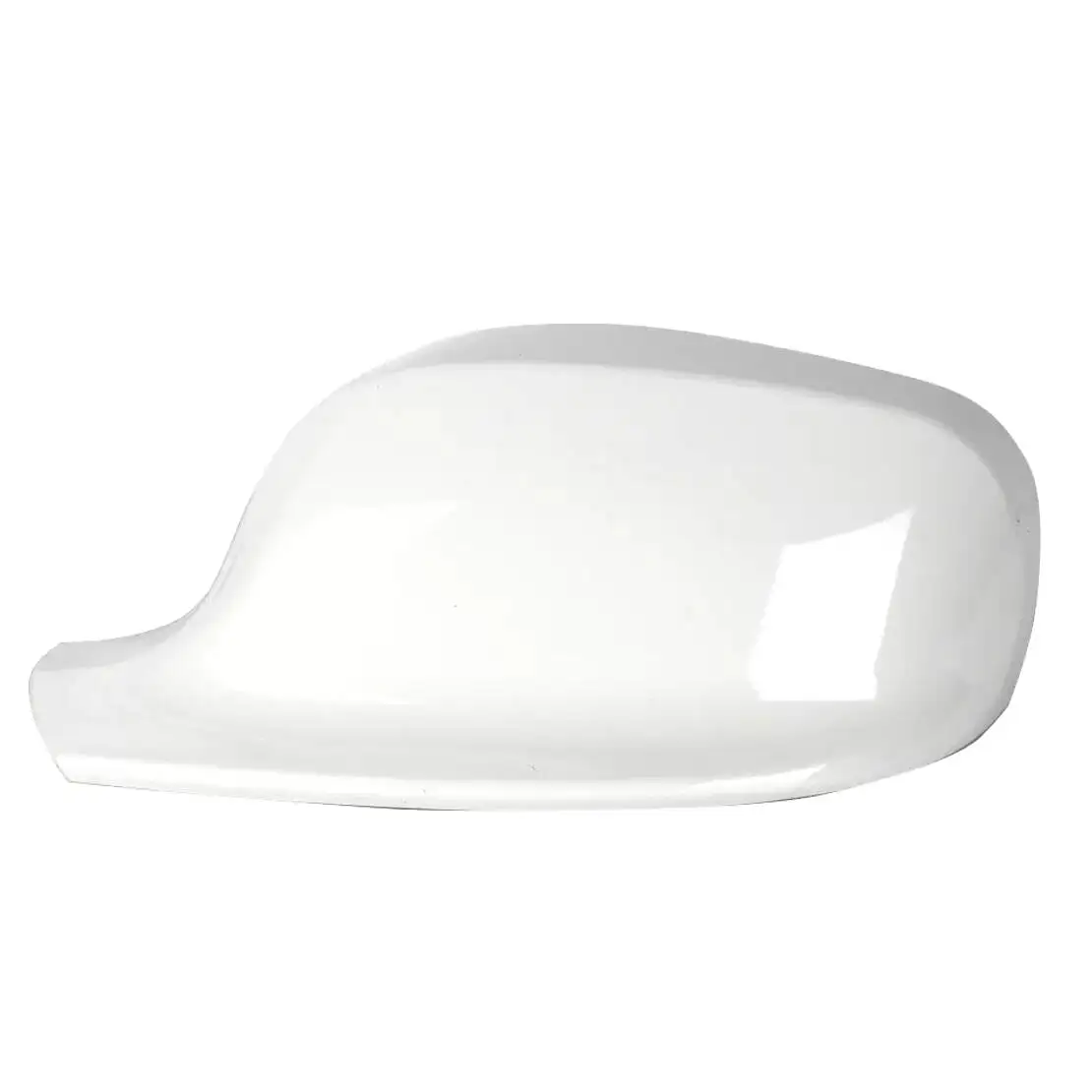White Front Left Exterior Side Door Wing Rear View Mirror Cover Trim Cap Decor ABS Plastic Fit for BMW X3 F25 2011 2012-2014