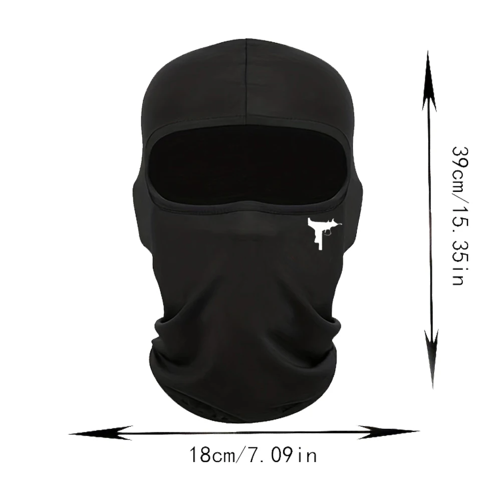 1 pc Personalized printed cycling dustproof hood outdoor sunshade tactical mask balaclava hat