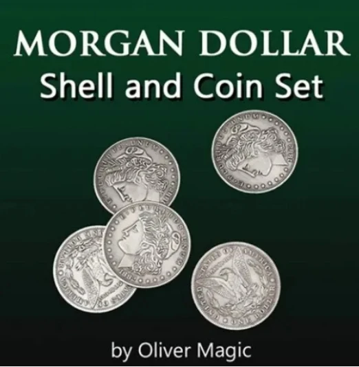 

Набор монет Morgan Dollar Shell and Coin от Oliver Magic — Волшебные трюки (Мгновенная загрузка)