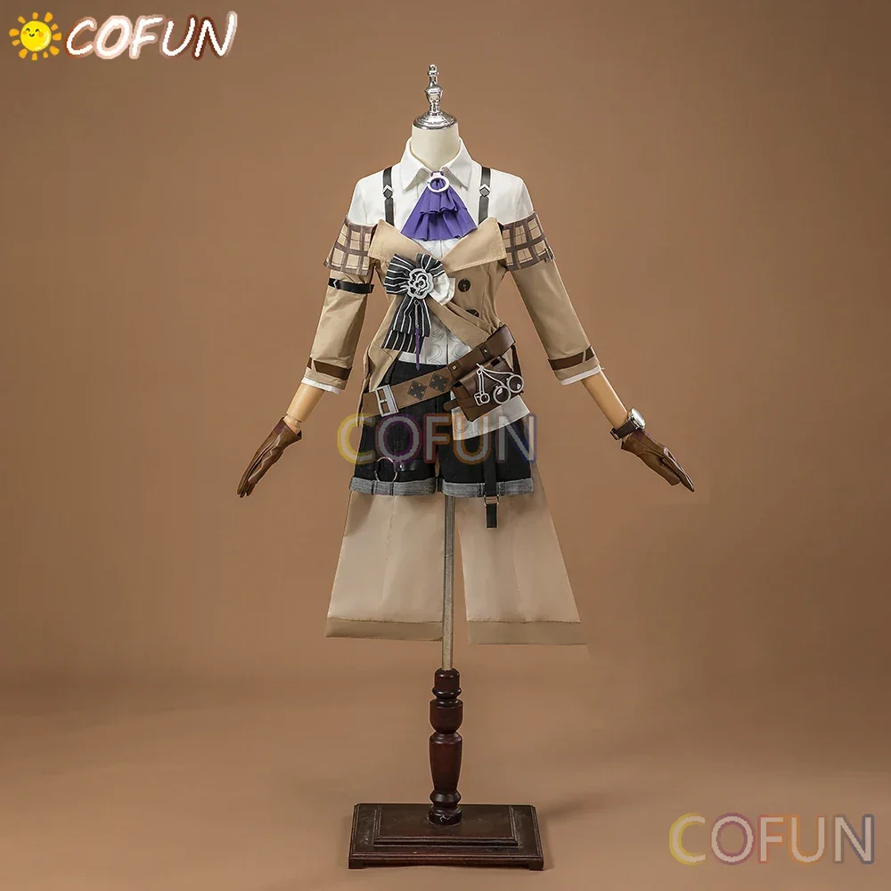 COFUN Fu Hua Cosplay Game Honkai Impact 3rd Fu Hua Valkyrja Battle Suit Role Play Uniform Dress Suit Anime Halloween Party Cloth