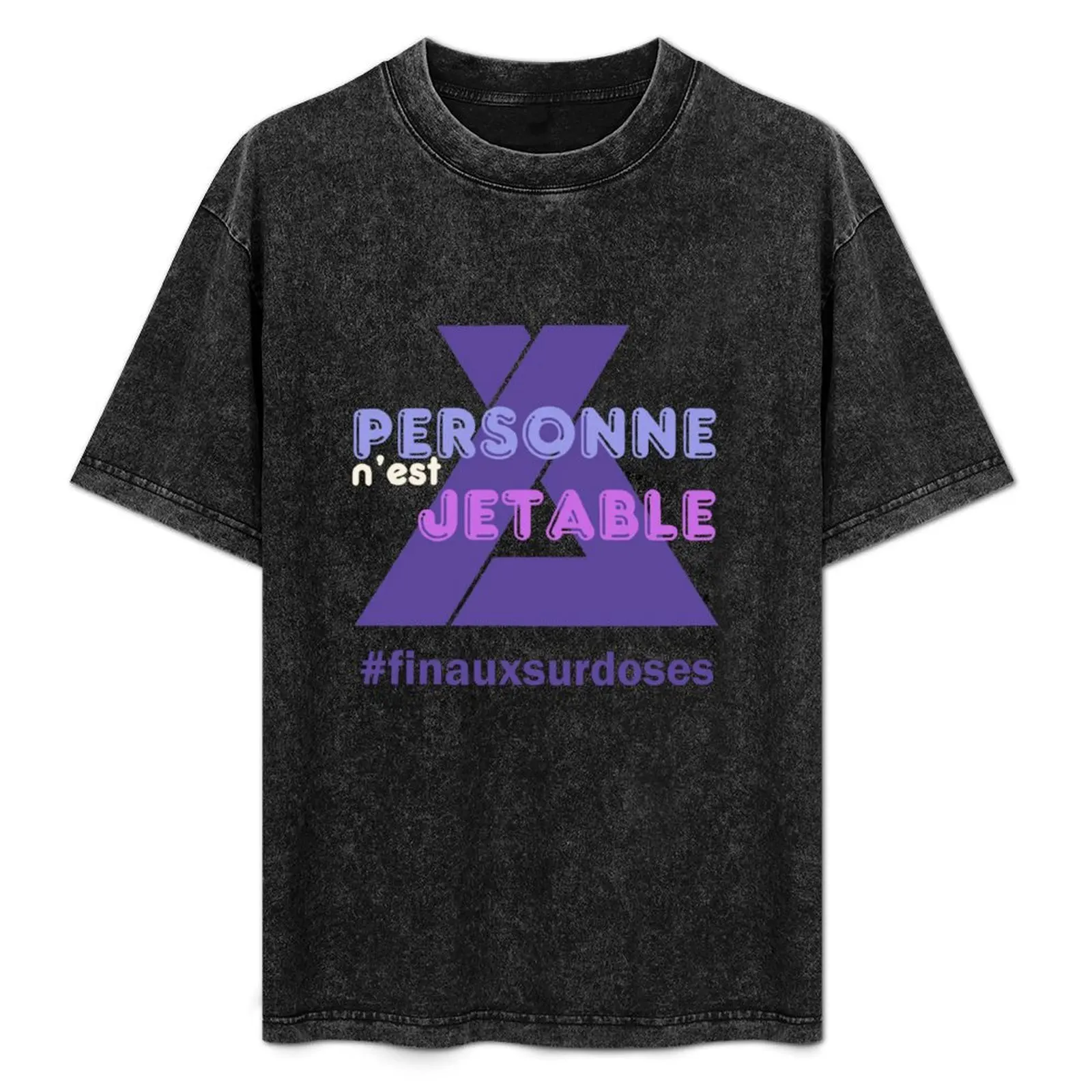 

Nobody is disposable, JISS T-Shirt Funny t-shirts oversized sports fans men t shirts