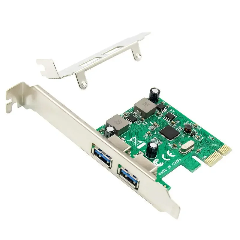 PCI-E إلى USB3.0 بطاقة التوسعة 5G سطح المكتب اللوحة الأم HUB ASM1042 الكمبيوتر