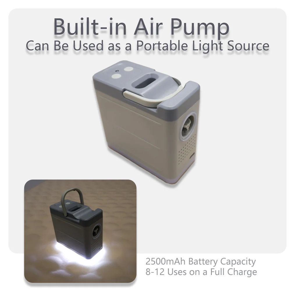 تاركا يجب اقتناؤها مرتبة هوائية للتخييم، وسادة محمولة ذاتية النفخ لراحة فورية في أي مكان - خيمة المشي لمسافات طويلة في المنزل والخارج