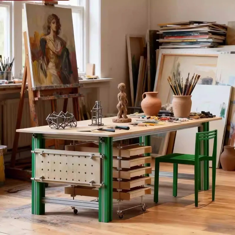 

Desk Office Computer Desk Simple Modern Designer Workbench