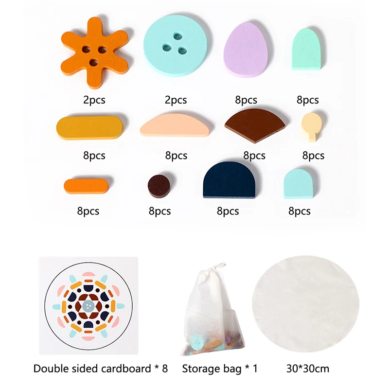 Geometrische Form Puzzle Spielzeug Lernspielzeug Geburtstagsgeschenke Kinder Feine Aktionsfähigkeiten Hand-Auge-Koordination Tangram-Spiel