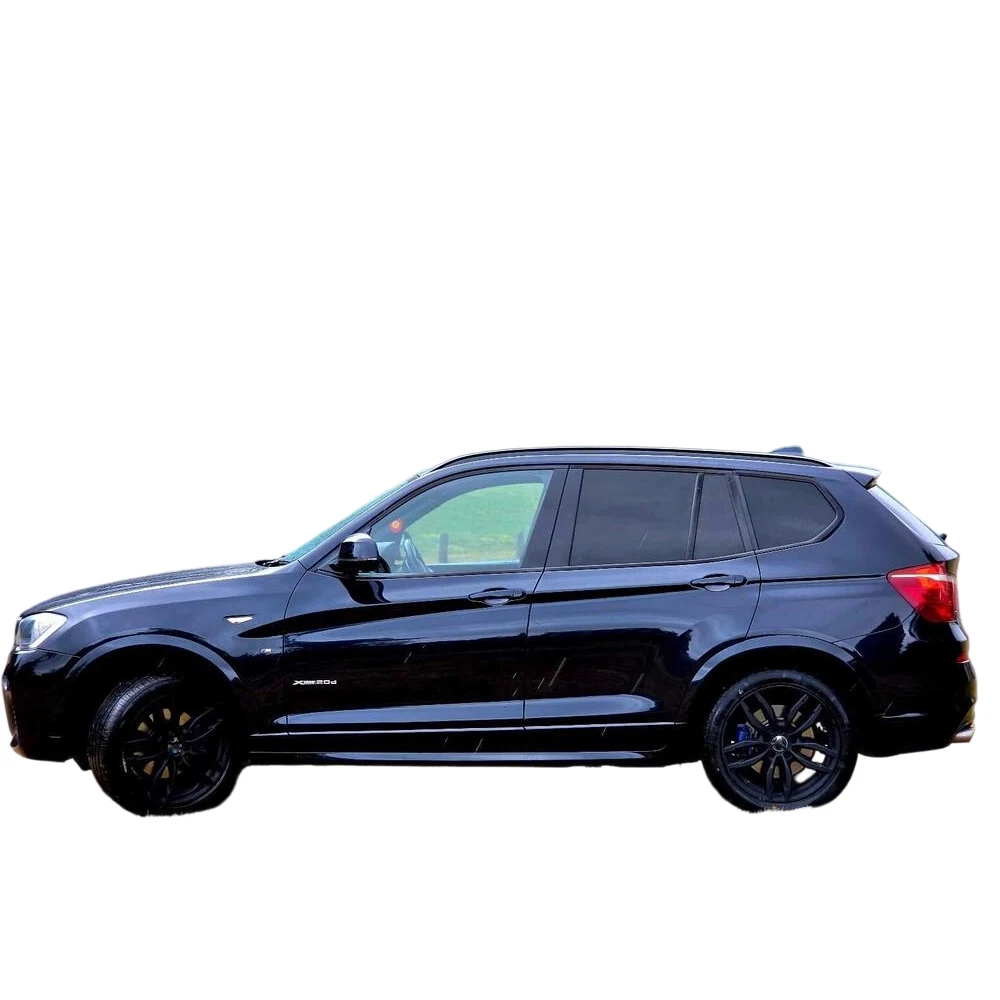 For BMW X3 F25 2011-2017 SUV Window Chrome Delete Blackout ABC Pillars Glossy Black Stickers
