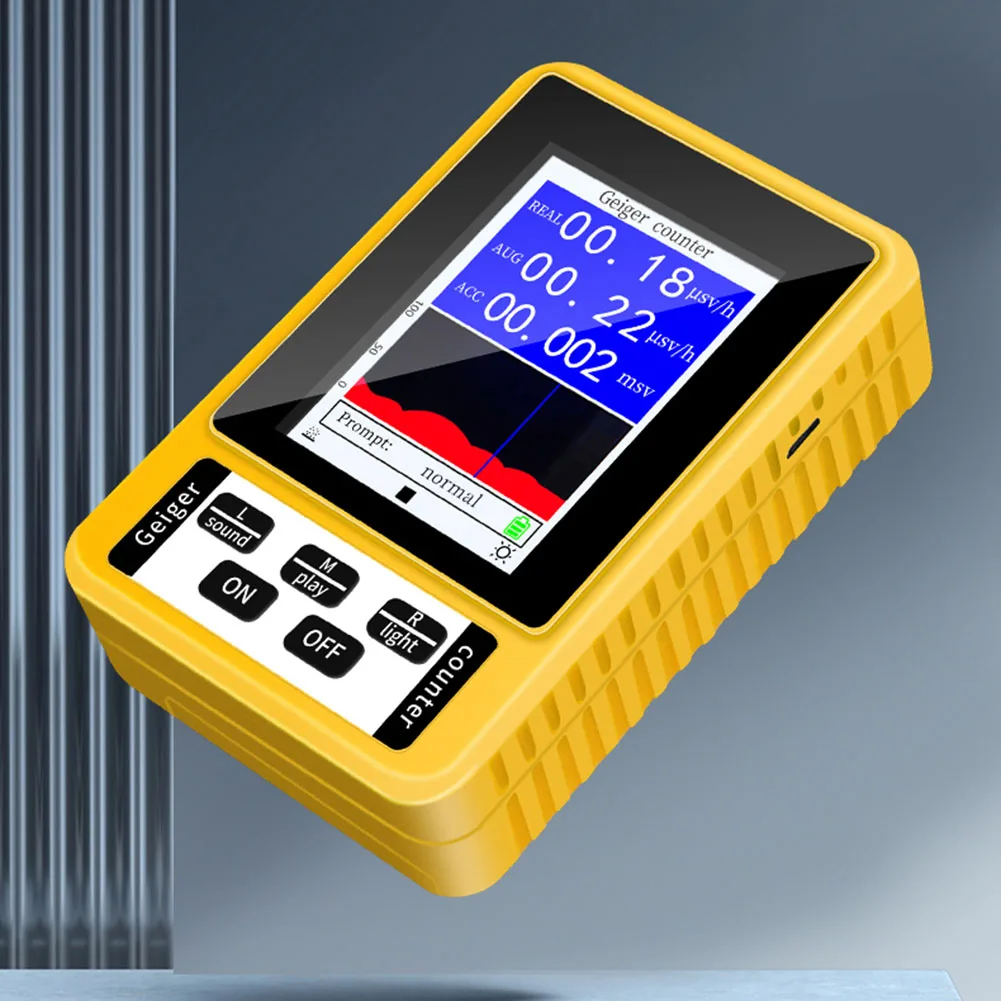 

XR3 BR9C Цифровой детектор ядерного излучения для измерения Xray Gamma Beta с большим экраном и зарядкой через USB