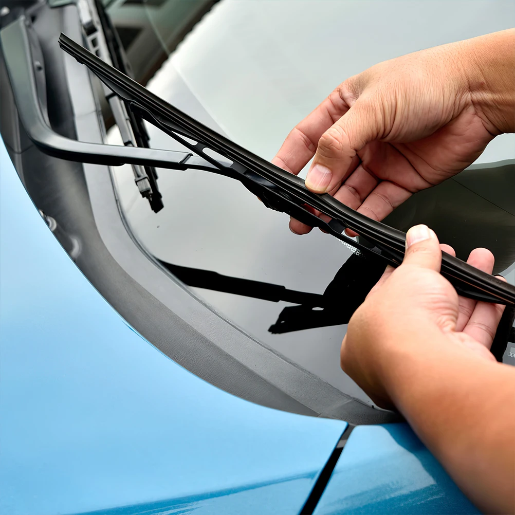 

8 Pcs Wiper Strip Windshield Inserts Replacement Refill Wipers Refills Car Rubber Windscreen Attachment