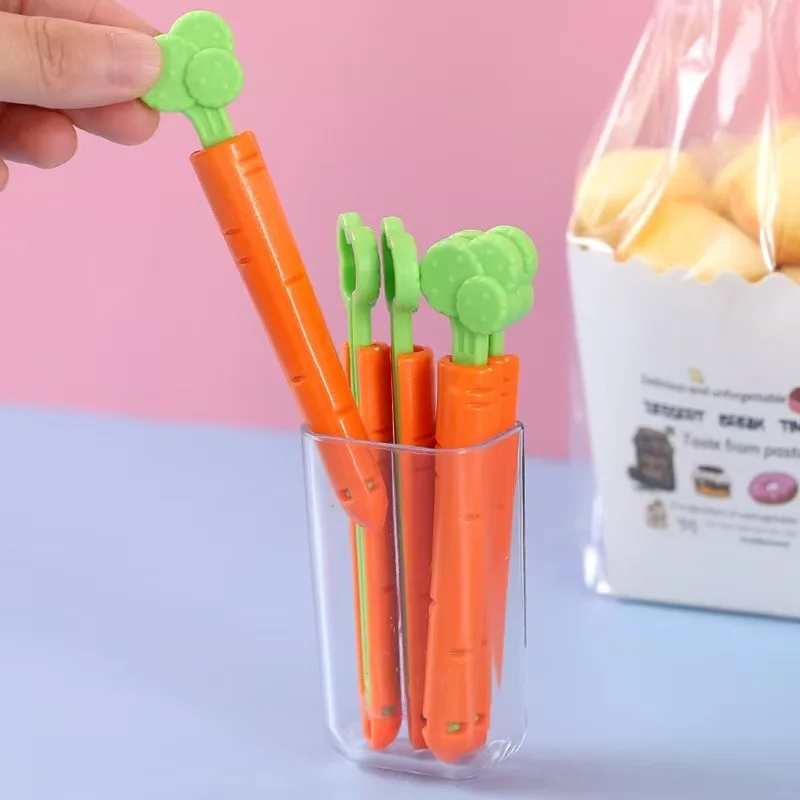 Food Sealing Clip Snack Dispenser Mouth Plastic Bag Sealer Milk Powder Bag Clamp Snack Bag Seal Strip Seal Device