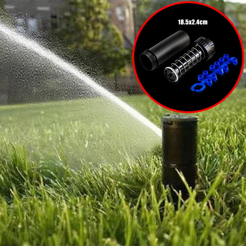 

Automatic Lifting And Rotating Buried Telescopic Nozzle 3/4 Inch Internal Thread Garden Lawn Watering&Road Maintenance Tool