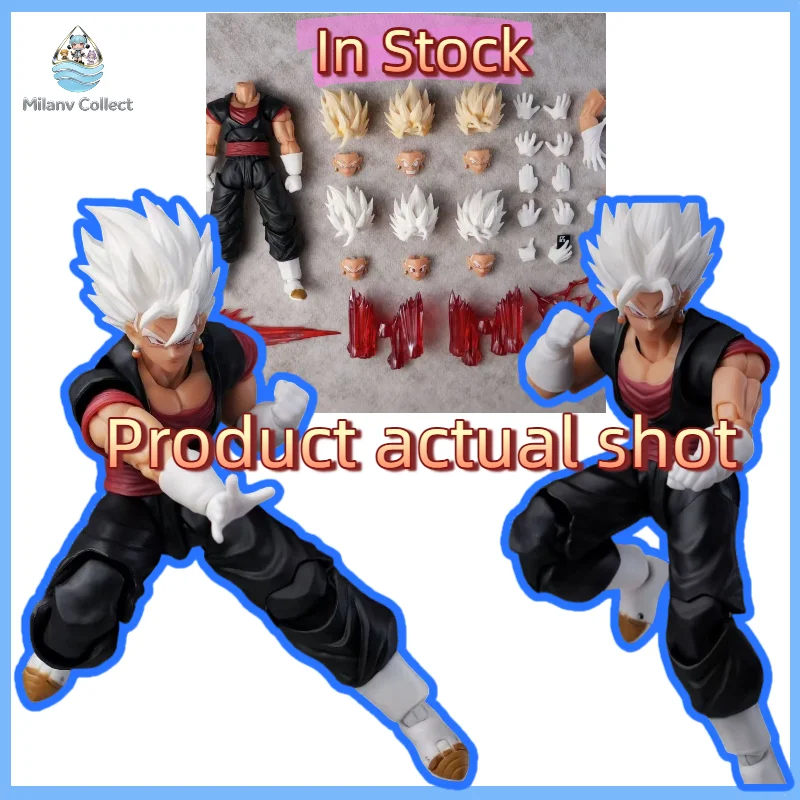 

【In Stock】 YGmw Studio Dragon Ball Z SHF Weekly Jump Color Version Vegetto 1/12 Scale Action Figure Anime Figure