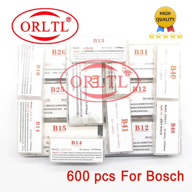 1000PCS New Gaskets CR Injector Shims B11,B12,B13,B14,B16,B22,B25,B26,B31,B48,B21,B23,B24,B27 Adjust Nozzle Washers for BOSCH