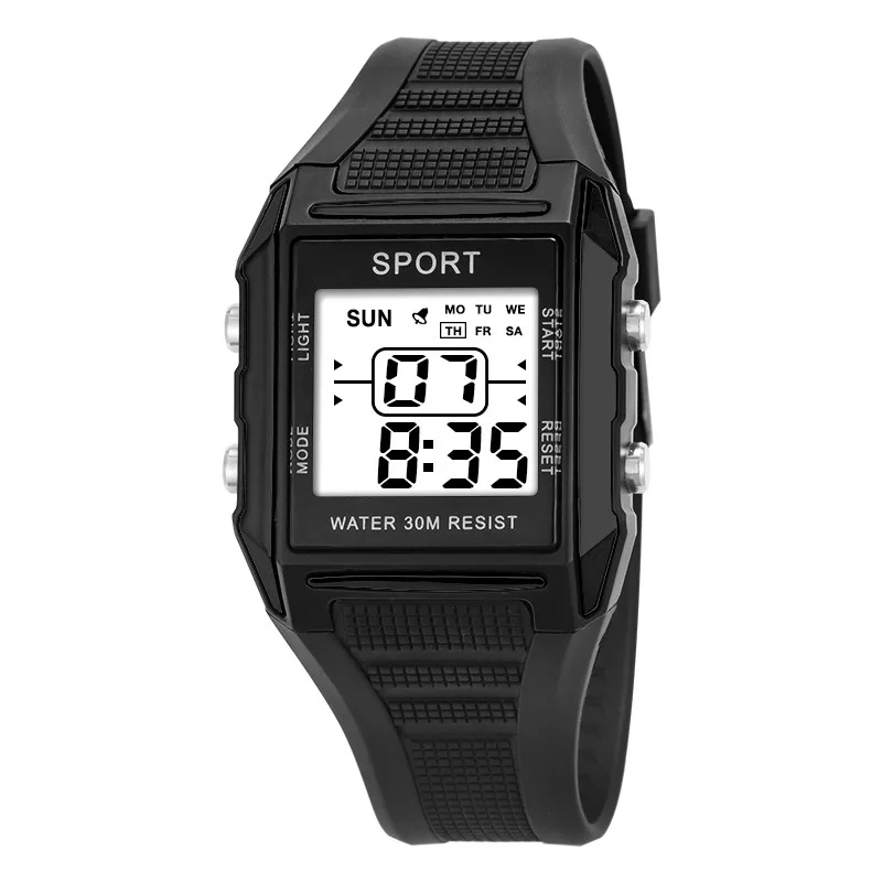 Men's Digital Watches Multifunction Military Men Sports Wristwatch Sweatproof Luminous Man Student Electronic Watch
