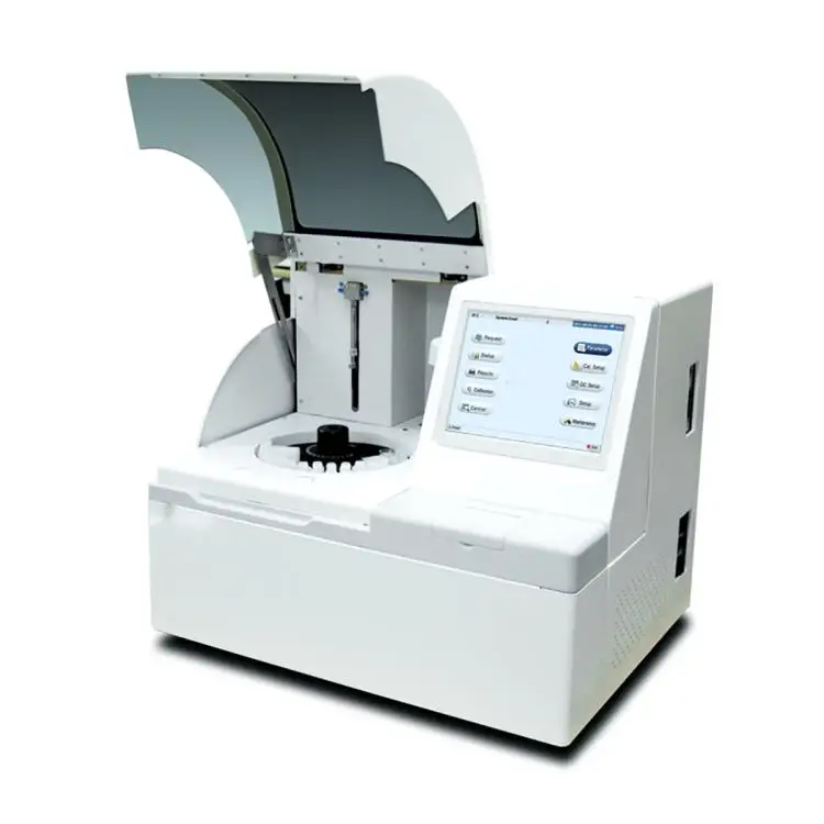 Factory Direct Sale 10.4 Inch LCD Touch Screen Fully Automated Veterinary Biochemical Analyzer for 