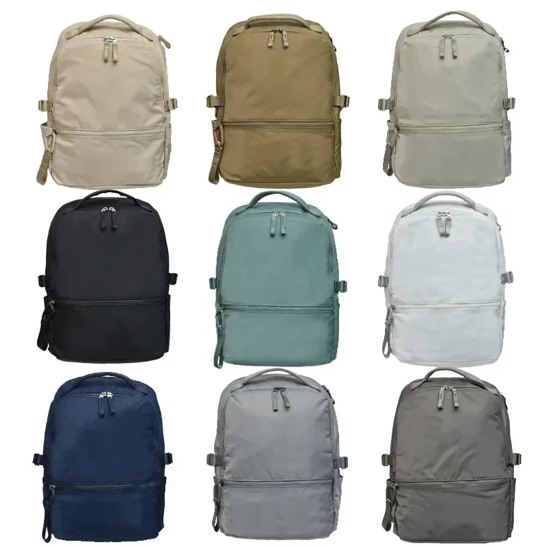 

2025 New Versatile Junior And High School Students Multi-Functional Double Shoulder Bag Business Computer Bag Nylon Material