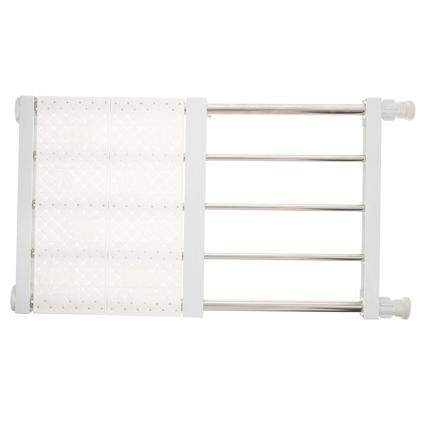 1 set 1 set divisore per scaffali per armadio retrattile, organizer per scaffali per guardaroba, per armadio, bagno, cucina, salvaspazio