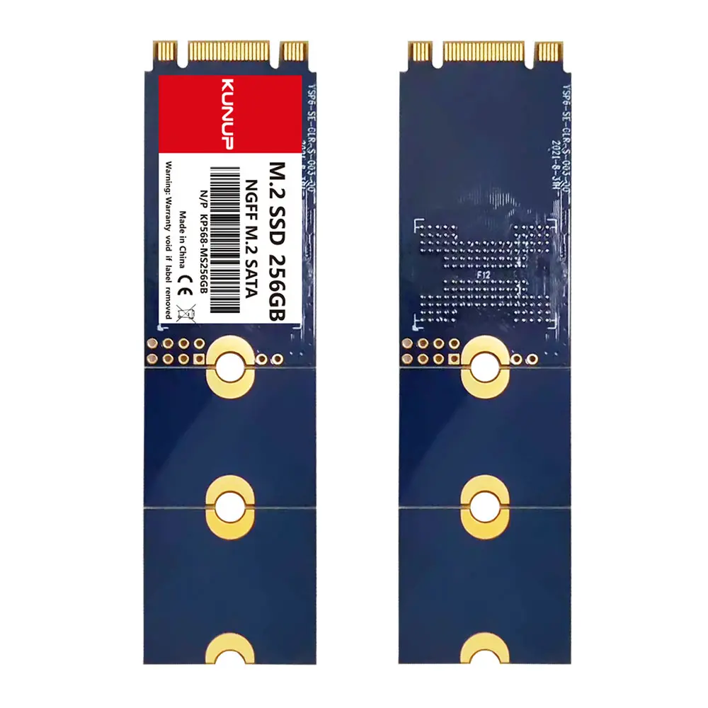 SSD M.2 SATA 128 GB NGFF SSD 2280 256 GB 512 GB Solid-State-Laufwerk B & M Key-Festplatte SATA M2 1 TB SSD für Desktop