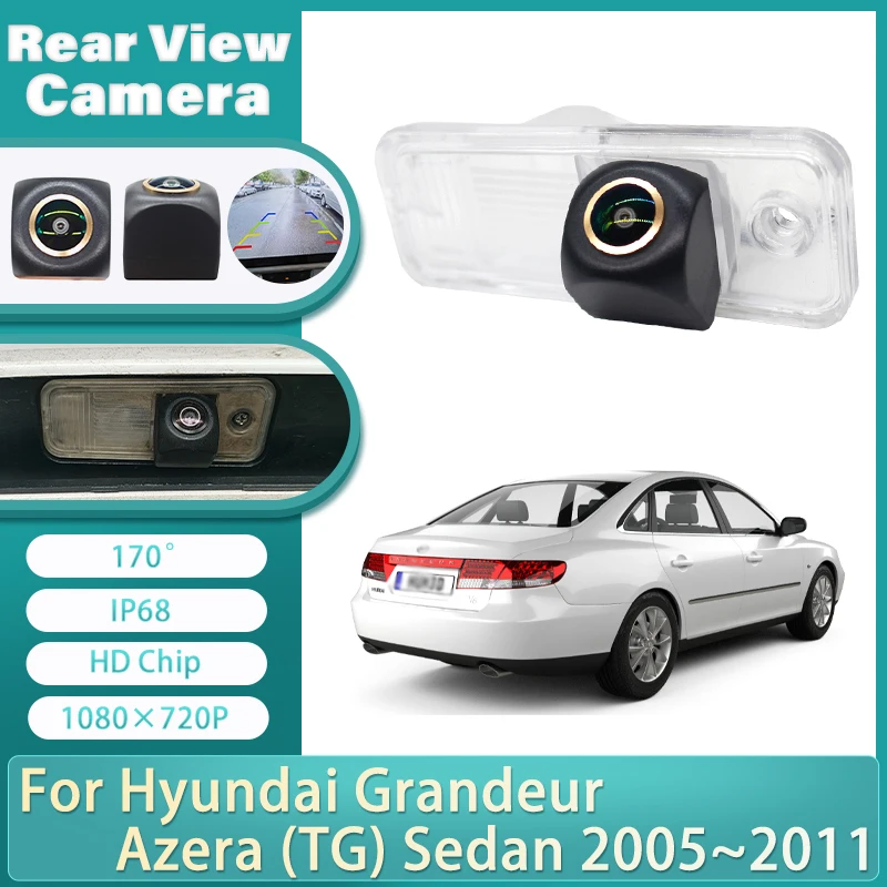 CCD HD 170°Fisheye Rear View Camera For Hyundai Grandeur Azera (TG) Sedan 2005 2006 2007 2008 2009 2010 2011 Car Parking Monitor