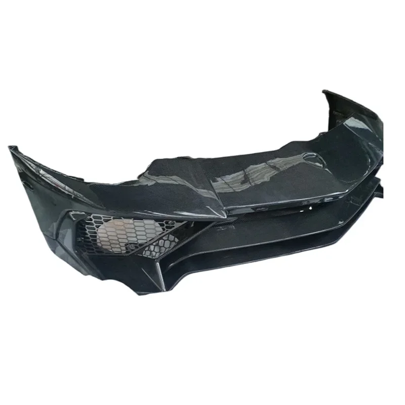 

All carbon fiber upgraded LP750SV style front and rear bumper side skirts for Lamborghini Aventado LP700 LP720 body kit
