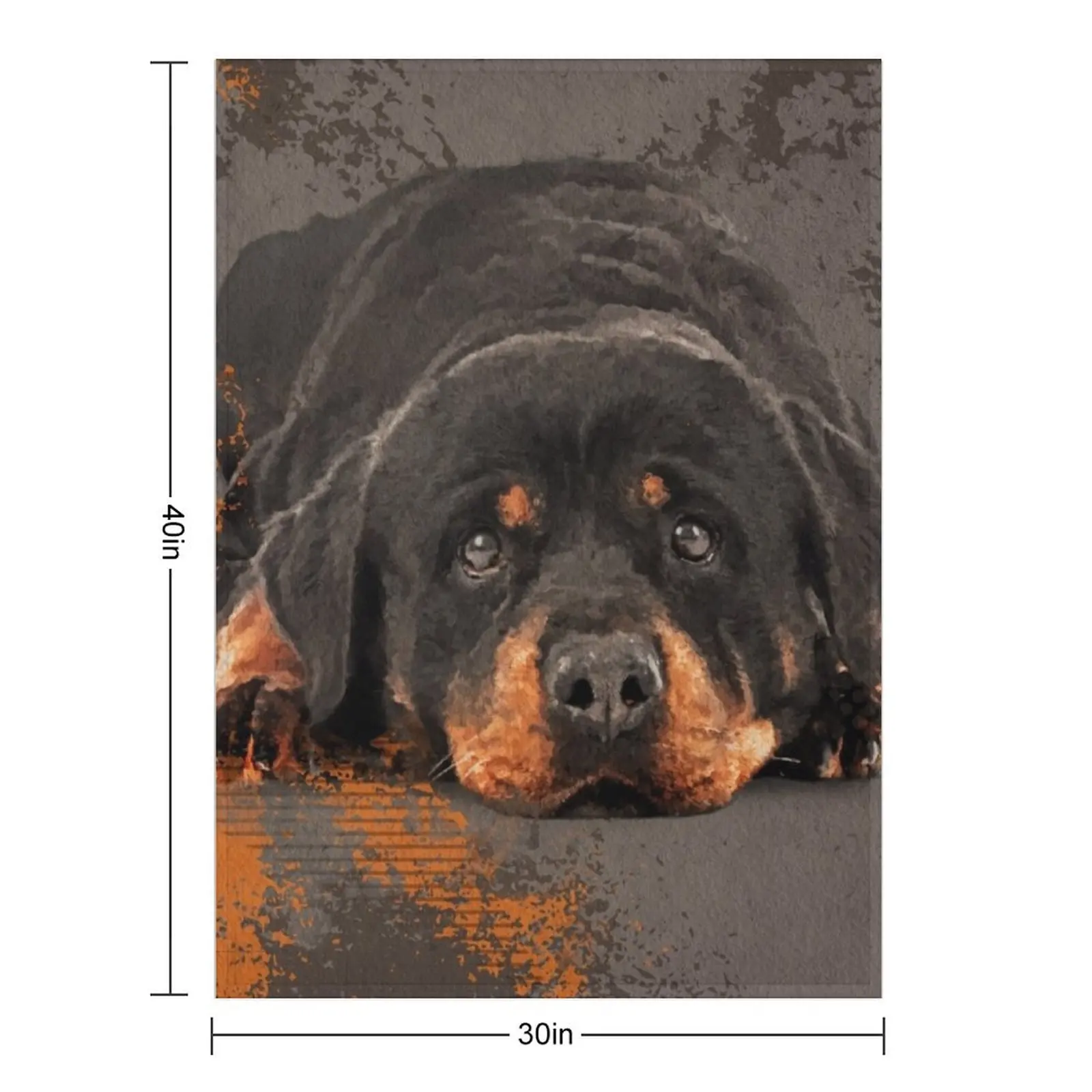 لطيف Rottweiler- Metzgerhund رمي بطانية أريكة رمي الصيف بطانيات الأطفال والبطانيات
