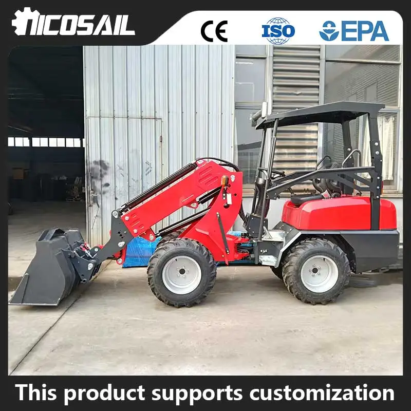 Durable Self - Propelled Telescopic Loader, Precise, Versatile for Industrial and Agricultural Use
