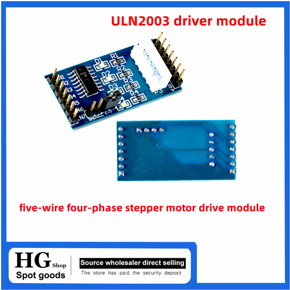 1-5PCS/Lot ULN2003 Stepper Motor Driver Board ULN2003A Module For Arduino 28BYJ-48 XH-5P Electronic DIY PCB