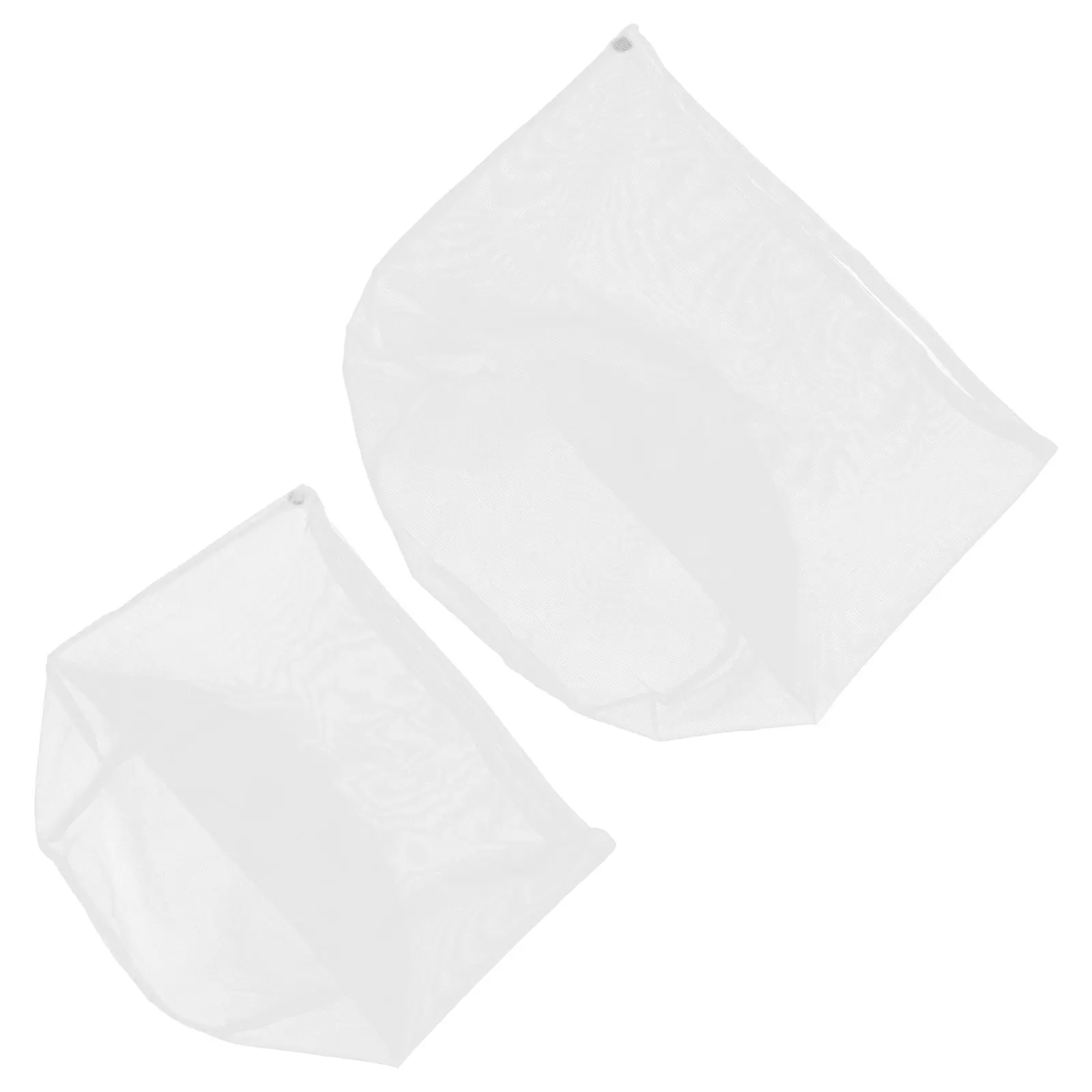 

2Pcs Thickened Mesh Laundry Bags Fine Lines Foldable Washing Net Underwear Protection Lingerie Clothes Bra Panties