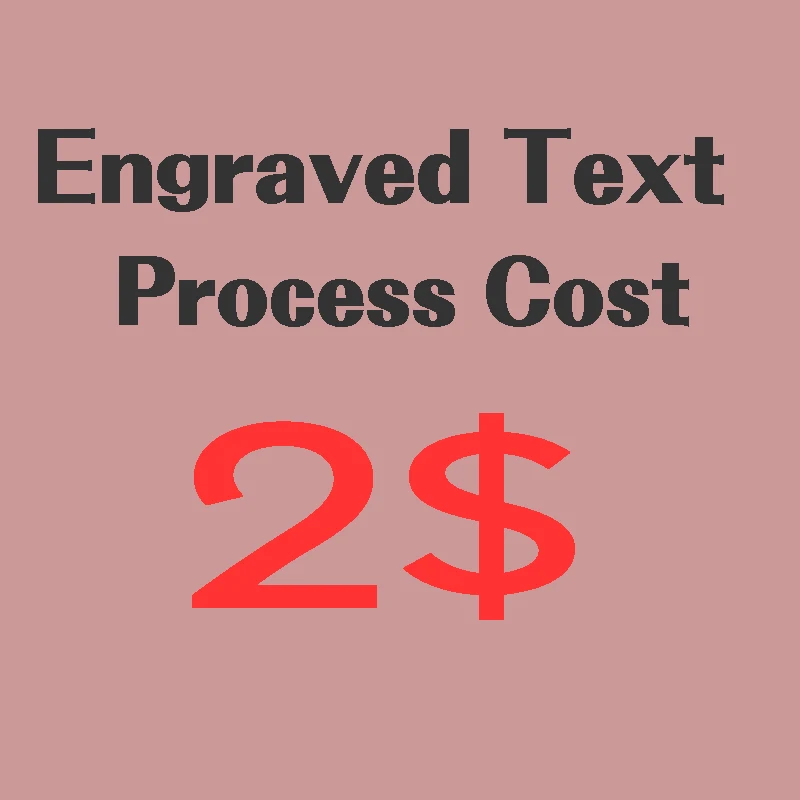 Engraving processing fee + text + picture