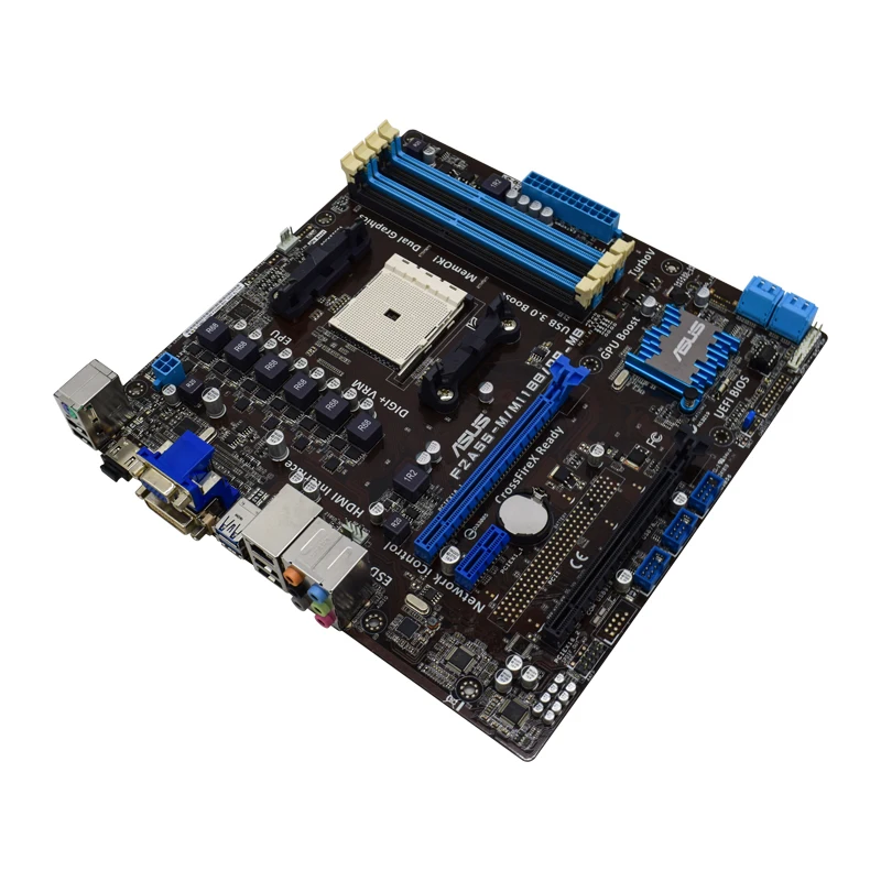 Imagem -02 - Asus F2a55-m M11bb Placa-mãe Soquete Fm2 Amd A55 Ddr3 64gb Suporte A45300 A86500b A47300 A10-6700 A4-5300 Cpu