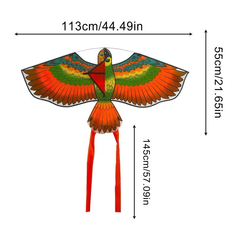 ขนาดใหญ่Eagle Kites Flying Bird Kitesเด็กของขวัญFamily Trips Interactiveของเล่นชายหาดฟาร์มสวนกีฬากลางแจ้งของเล่นDIY