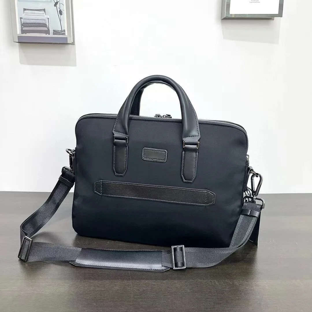 

H serious Men's Briefcase 6602000 Slim Business Laptop Bag Shoulder Handbag