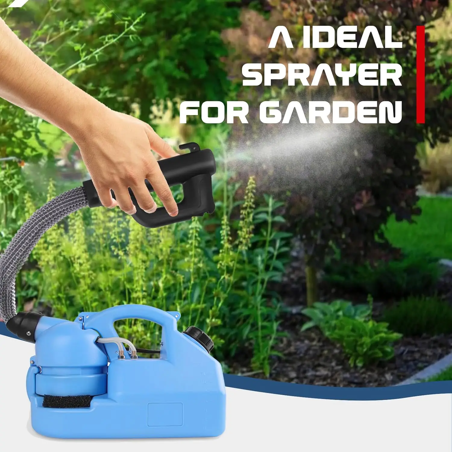 7L 전기 ULV 분무기, 가정용 실내 휴대용 분무기