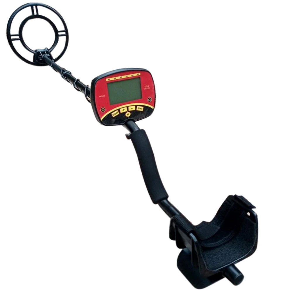 

GC-1075 Metal Detector, Higher Accuracy Adjustable Waterproof Metal Detectors with LCD Display, Discrimination & Notch