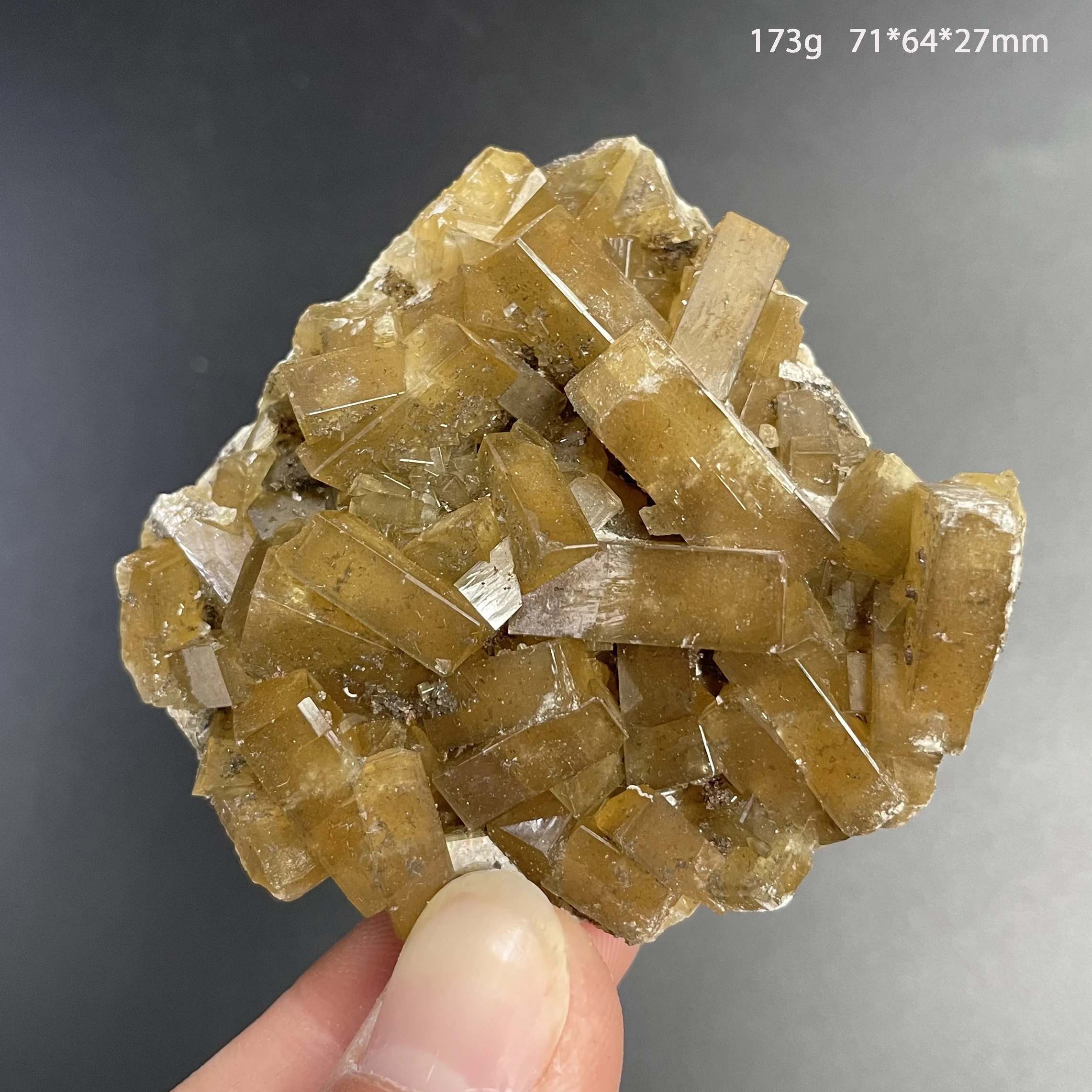 

Natural Crystal Cluster jiangxi Yellow Barite Raw Mineral Specimen Quartz Rock Healing Stone Home Decor Gift
