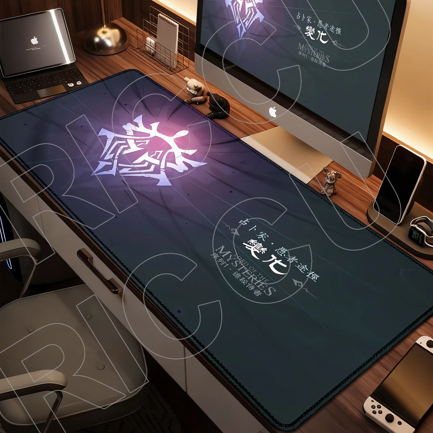 

Lord of The Mysteries 22 sequence Rug HD Mouse Pad Anime Gamer Keyboard Laptop XXL Desk Mat PC Gaming Accessories Mouse pads