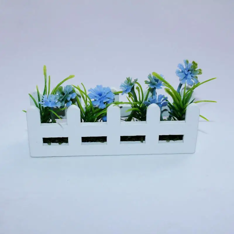 1/12 poppenhuis mini bloempotmodel, simulatie tuindecoratie voor poppenhuis micro landschap ornament