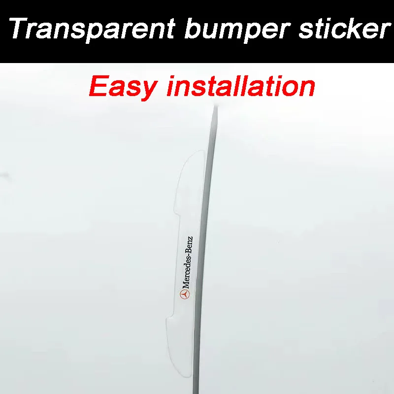 

Car Door Transparent Anti-collision Stickers For Mercedes Benz A B C E Class GLA CLA GLB GLC GLE GLK AMG C300 C200 Protector Bar