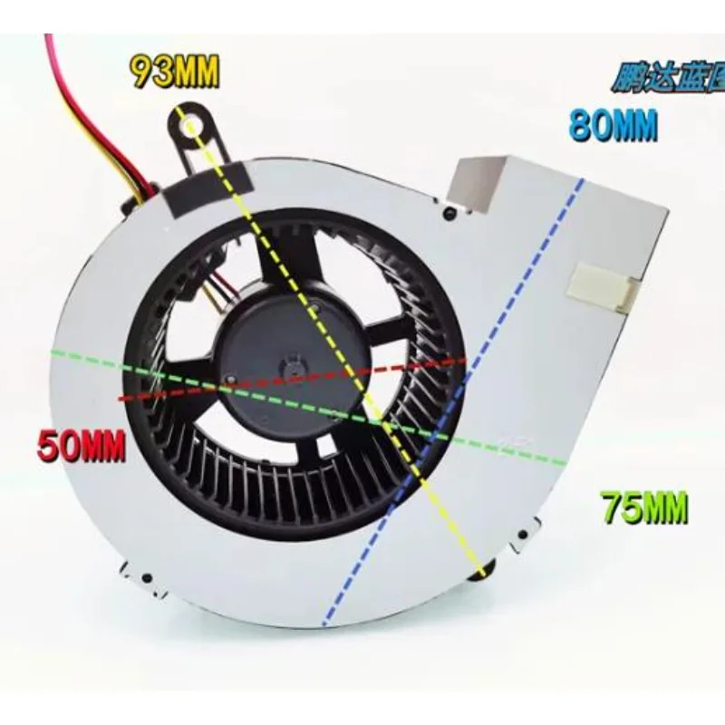 New Cooler Fan SF8028M12-02E Alarm Function 8CM 8028 Turbo Blower 12V 0.2A Cooling Fan