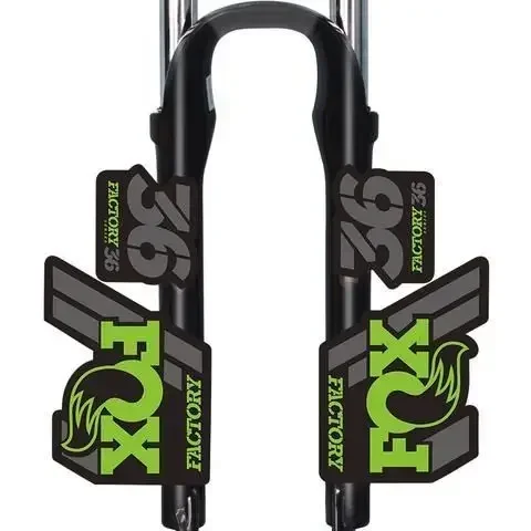 Home 36 Fork Sticker for Bicycle Mountain Road Bike Single Fork Sticker 2020 Cycling Equipment Reflective Sticker Decoration image 2
