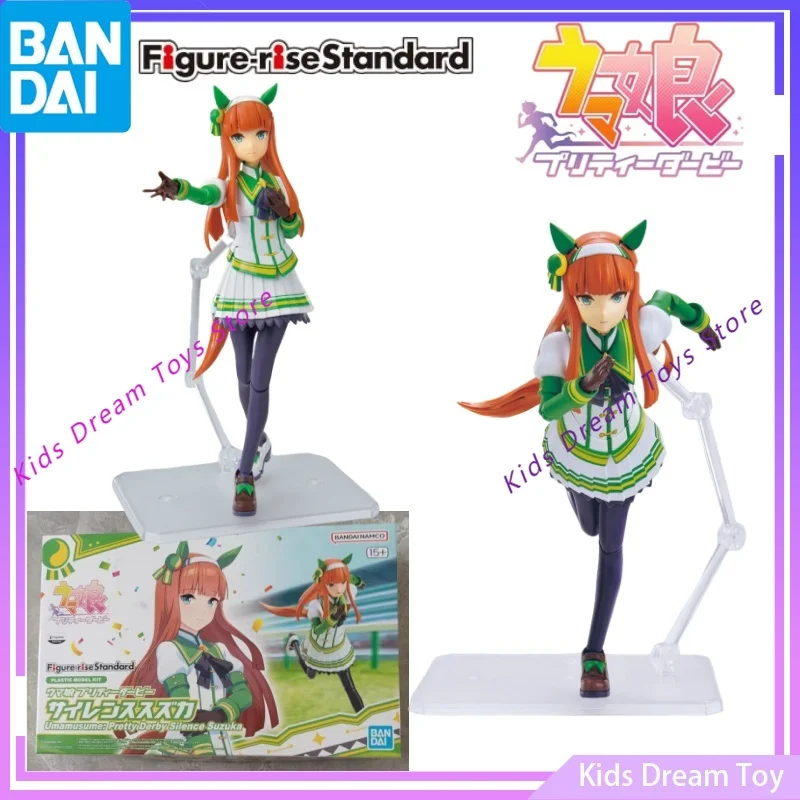 

Оригинальная фигурка Bandai Stock Standard Umamusume: Pretty Derby Anime -Silence Suzuka- Фигурки игрушки Коллекционная модель