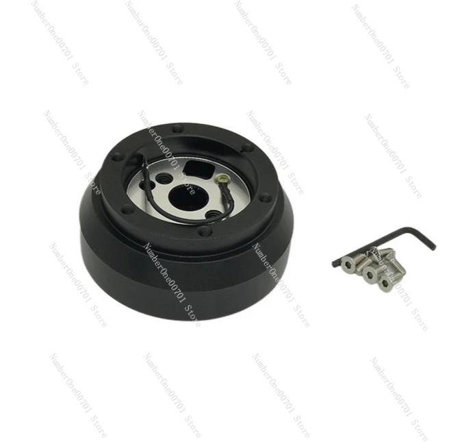 

Основание соединителя рулевого колеса 170 часов NRG Черная короткая ступица рулевого колеса