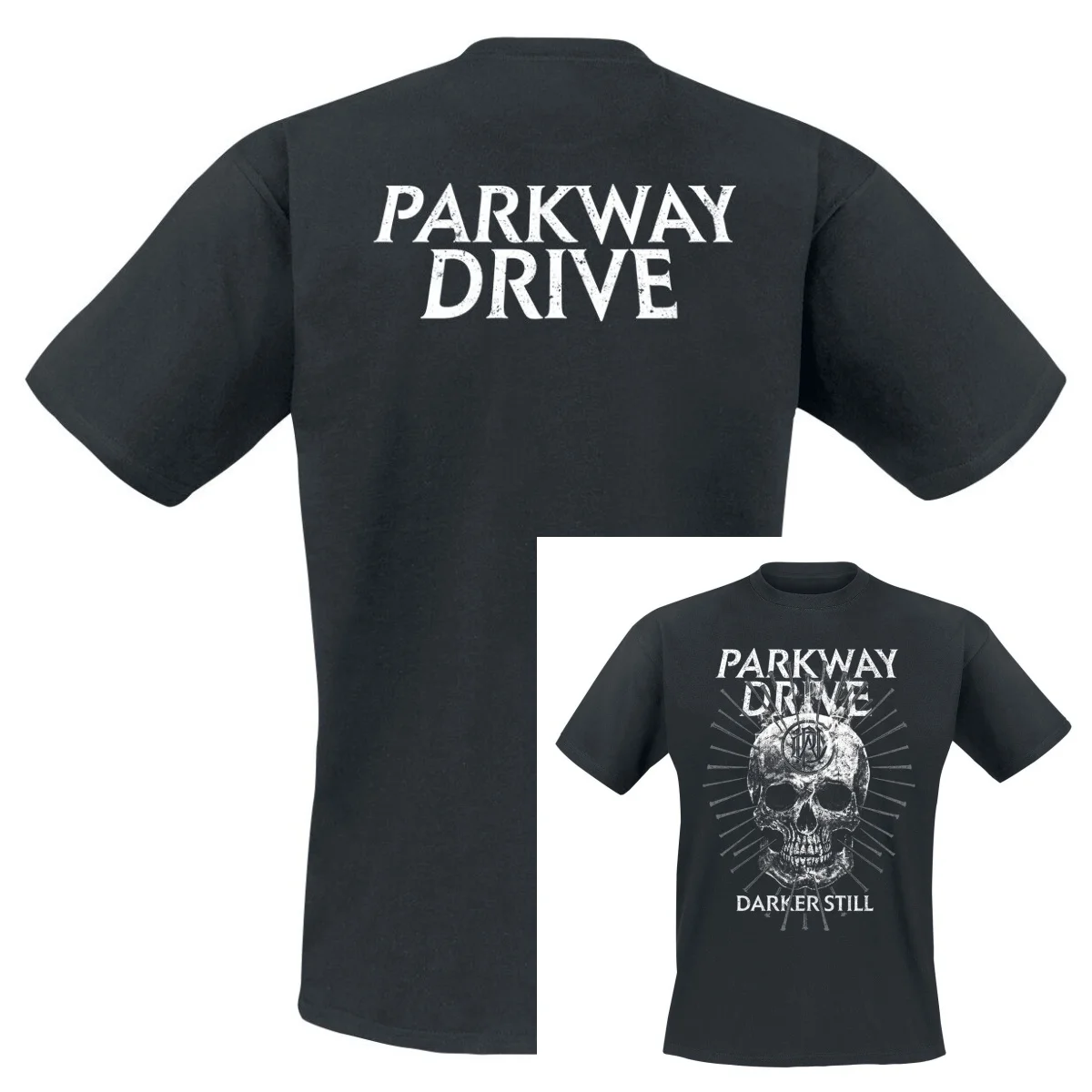 Retro Parkway Drive Graphic Cotton Band T-shirt Unisex Summer Short Sleeve Fashion Brand Tee Luxury Casual Vintage Tees