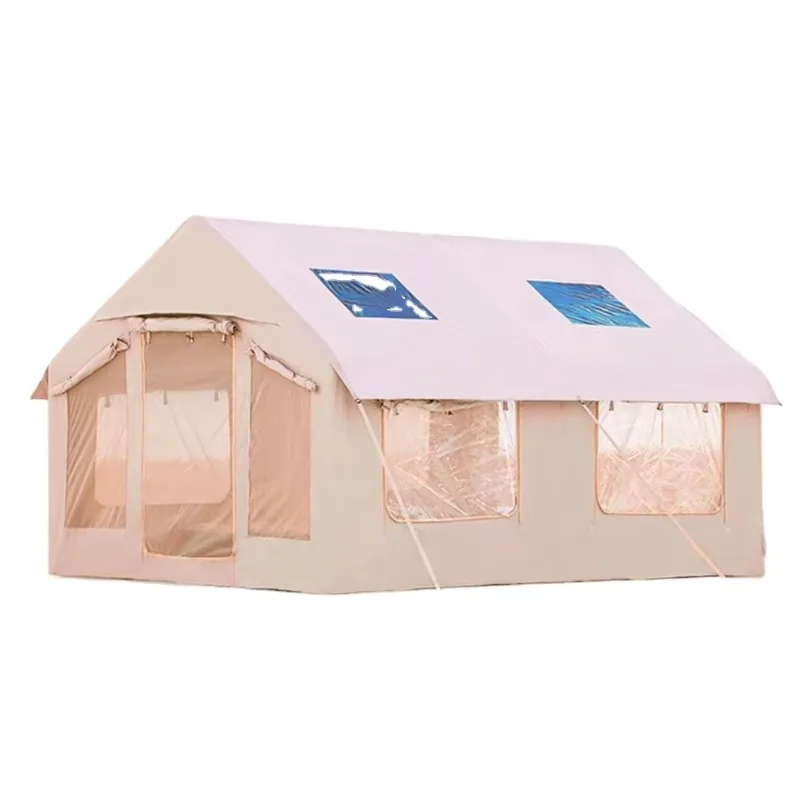 

2026 Camping Portable Party Tent 4-8 Person Inflatable Tent For Outdoor