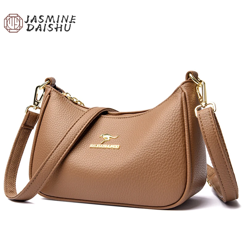 

Womens Leather Shoulder Bag for Women famous Designer Crossbody Bag High quality Luxury Soft Sheepskin Bag Sac a main Tote Bag